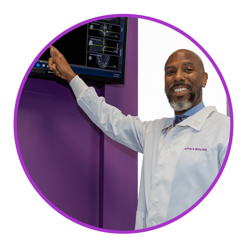 dr butts with screen point