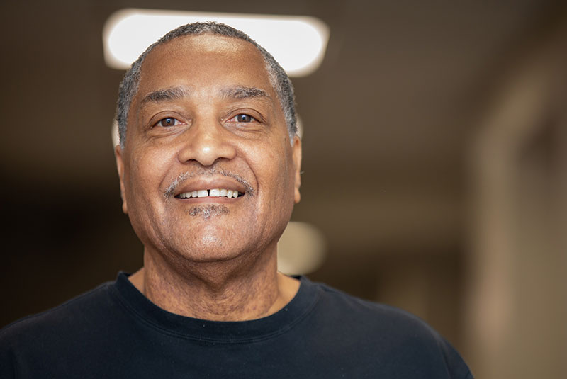hiram with new full arch dental implants